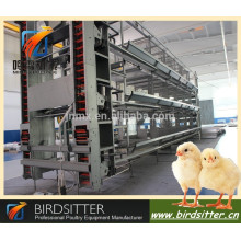 2016 Caisse de batterie de poulet de couche moderne moderne automatique BIRDSITTER